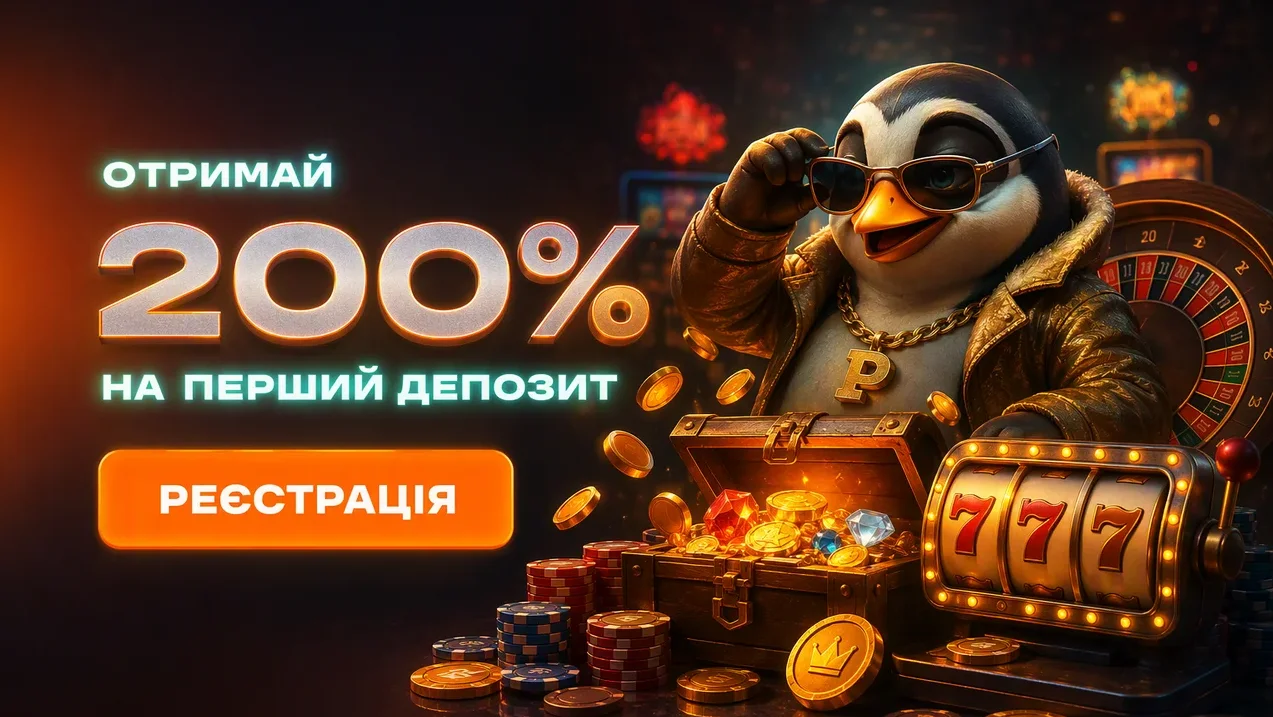Бонуси PingWin Casino (Пінгвін казино) — повний огляд акцій та умов відіграшу 2025