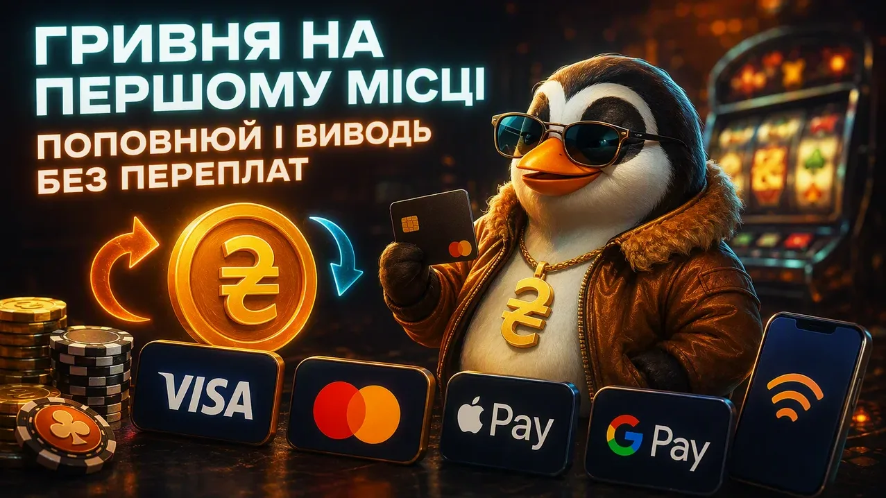 Платежі PingWin Casino — депозити та виплати в гривні